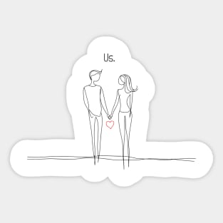 We Are Ready for Valentines Day Sticker